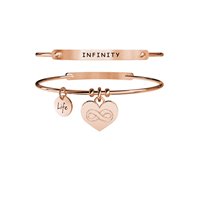 Bracciale Kidult Donna Love in Acciaio Cristallo 731032
